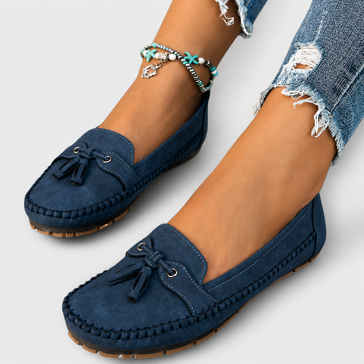 Pura | Mocasín Ortopédico con Lazo
