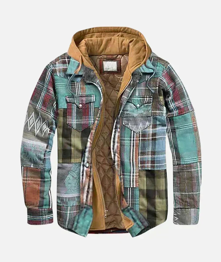 Luca | Chaqueta Patchwork a Cuadros