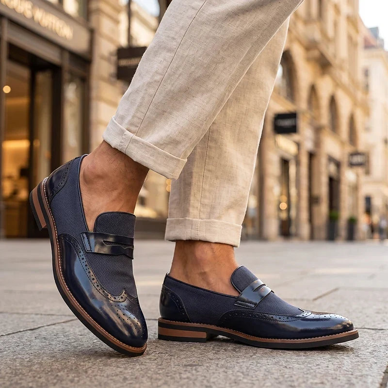 Mocasines Alessandro Brogue