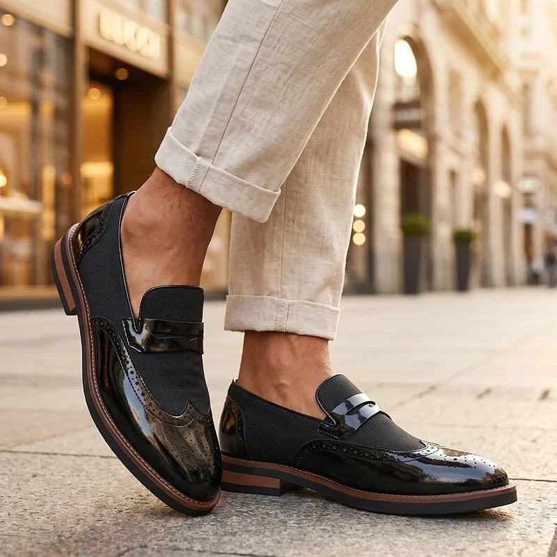 Mocasines Alessandro Brogue