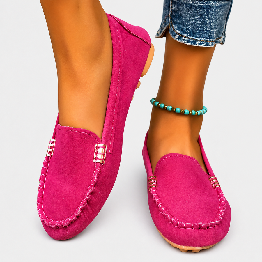 Áurea | Mocasín Plano de Colores