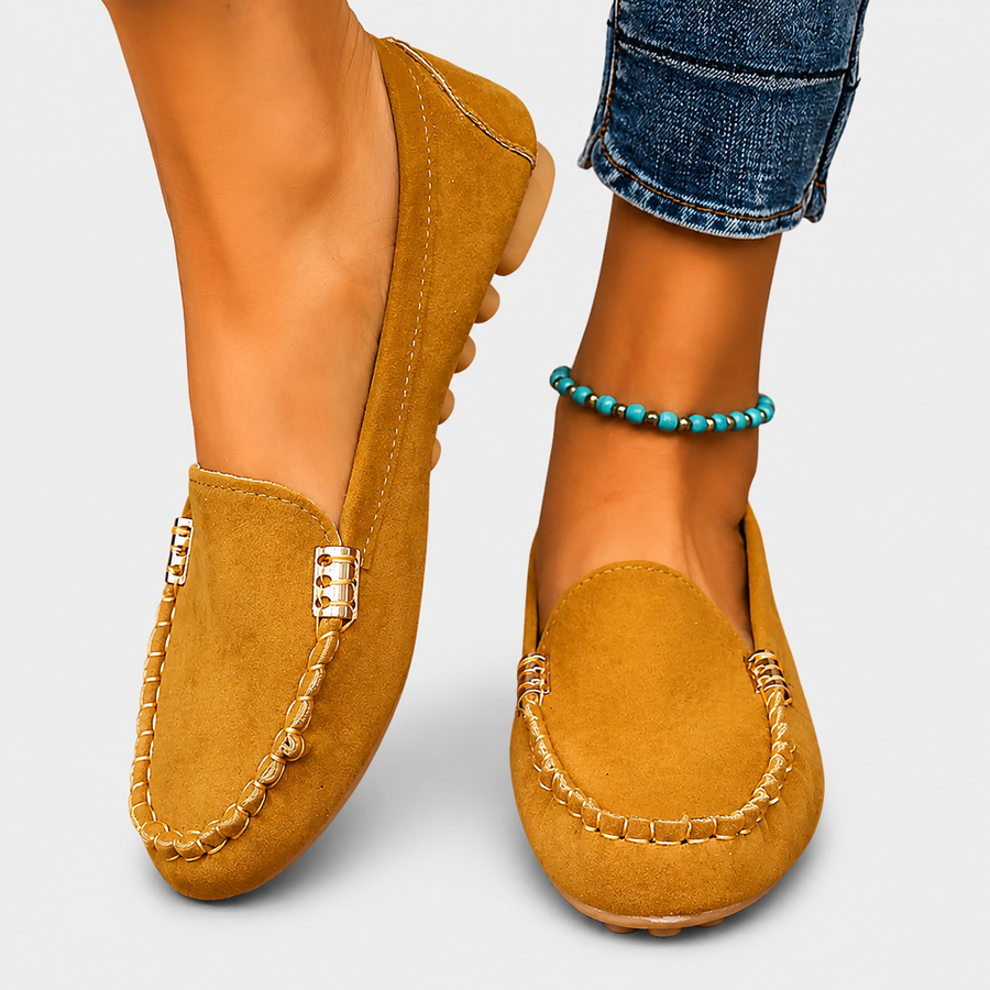 Áurea | Mocasín Plano de Colores