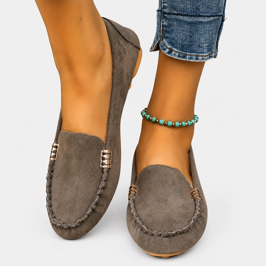 Áurea | Mocasín Plano de Colores