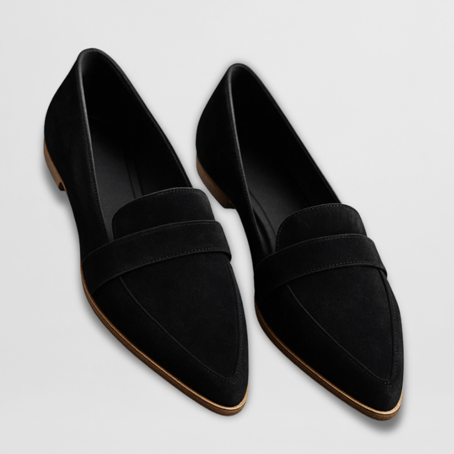 Helen | Pantuflas ortopédicas de gamuza suave