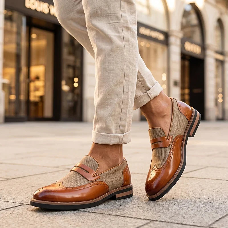 Mocasines Alessandro Brogue