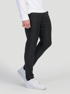 Lorenzo | Pantalones Elásticos Negro