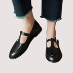 Camila | Zapatos ortopédicos tipo Mary Jane con tacón bajo