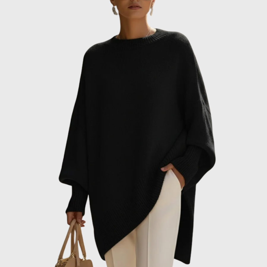 Livia | Poncho de Punto Oversize