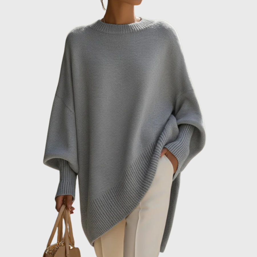 Livia | Poncho de Punto Oversize