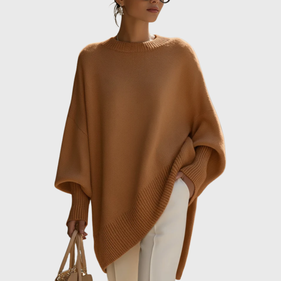 Livia | Poncho de Punto Oversize