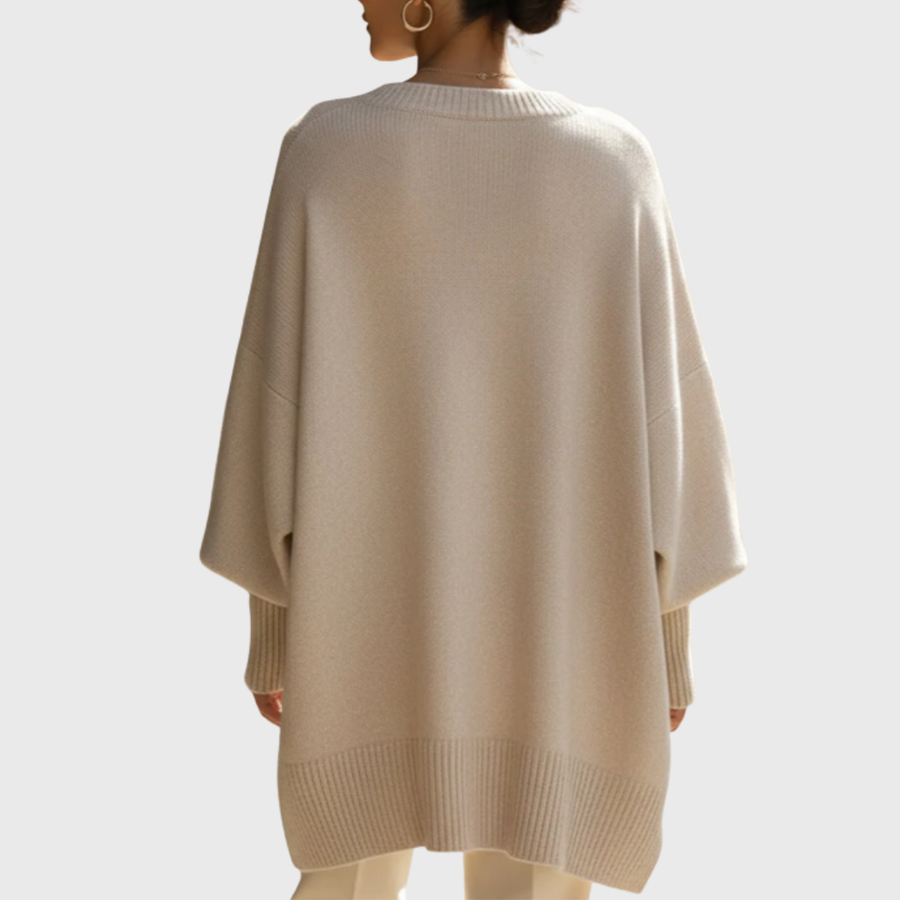 Livia | Poncho de Punto Oversize