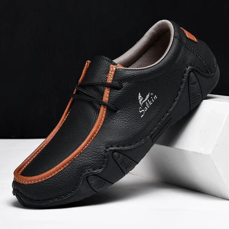 Mocasines Salkin Milan - Negro Medianoche