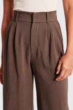 Tinashe Pantalones Tailored de Pierna Ancha