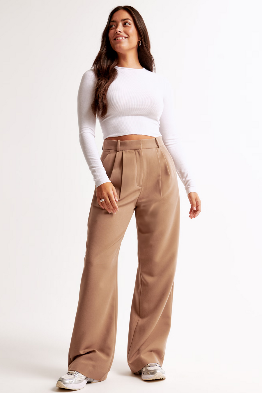 Tinashe Pantaloni Tailored a Gamba Larga