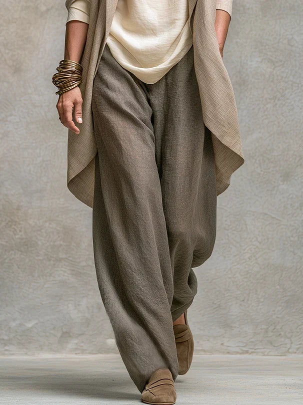 Costanza Conjunto de Tres Piezas con Pantalón Palazzo